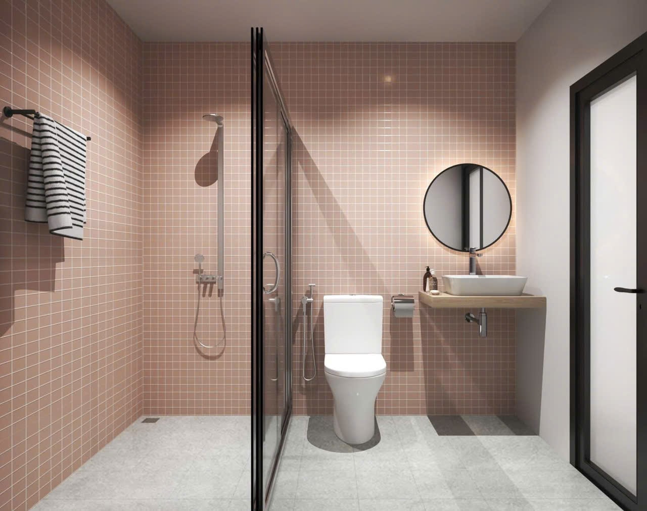 Nhà phố hiện đại 1 trệt 2 lầu