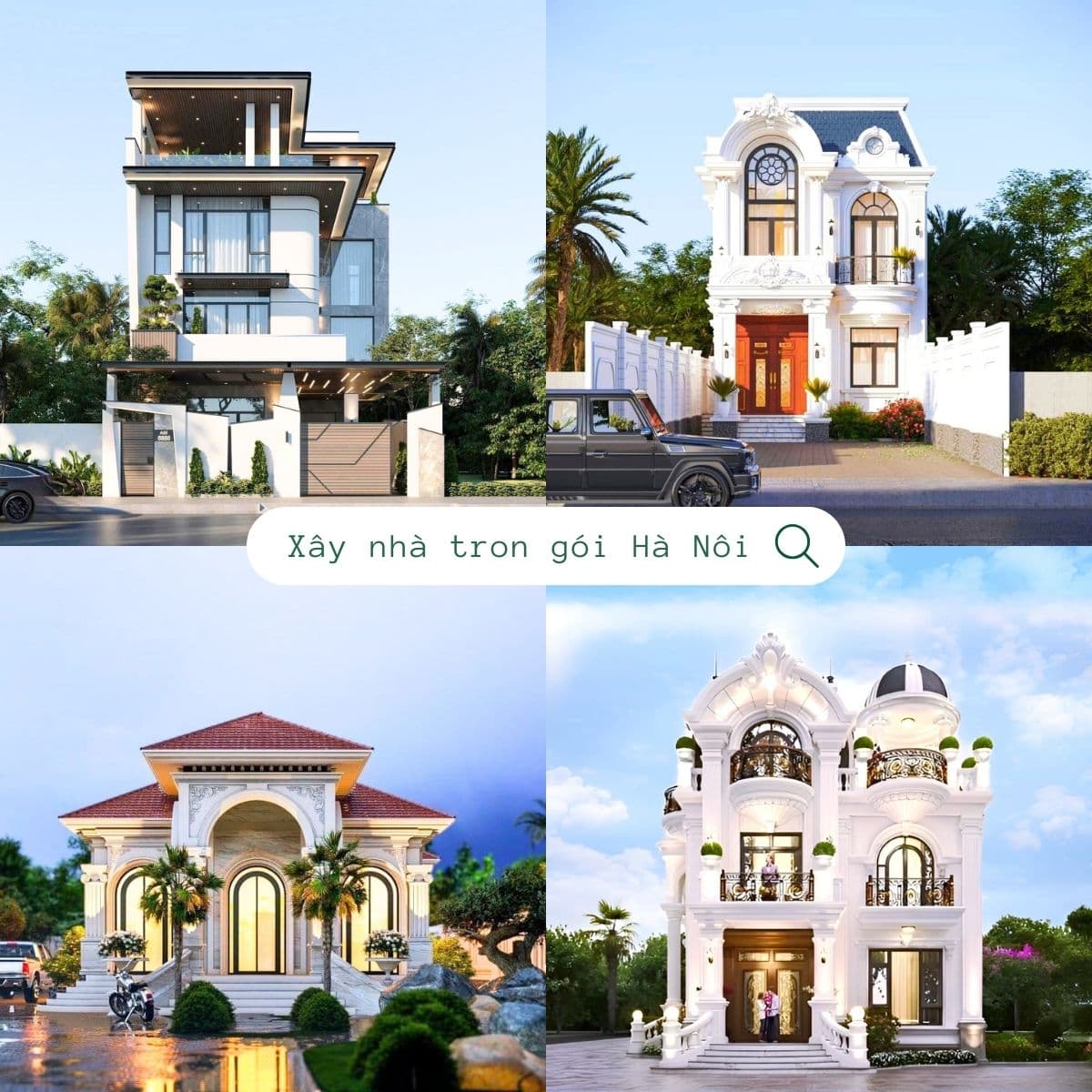 Xây nhà trọn gói Hà Nội