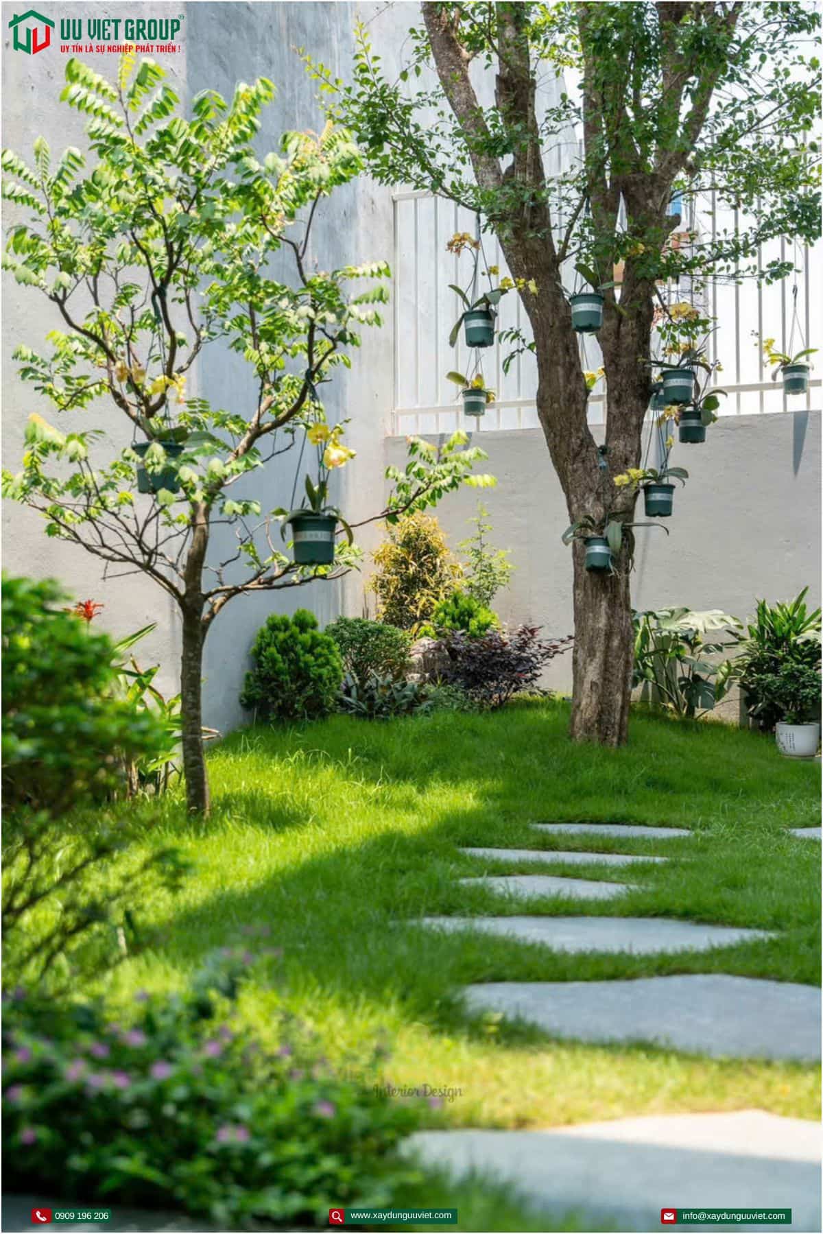 Hoàn thành biệt thự hiện đai