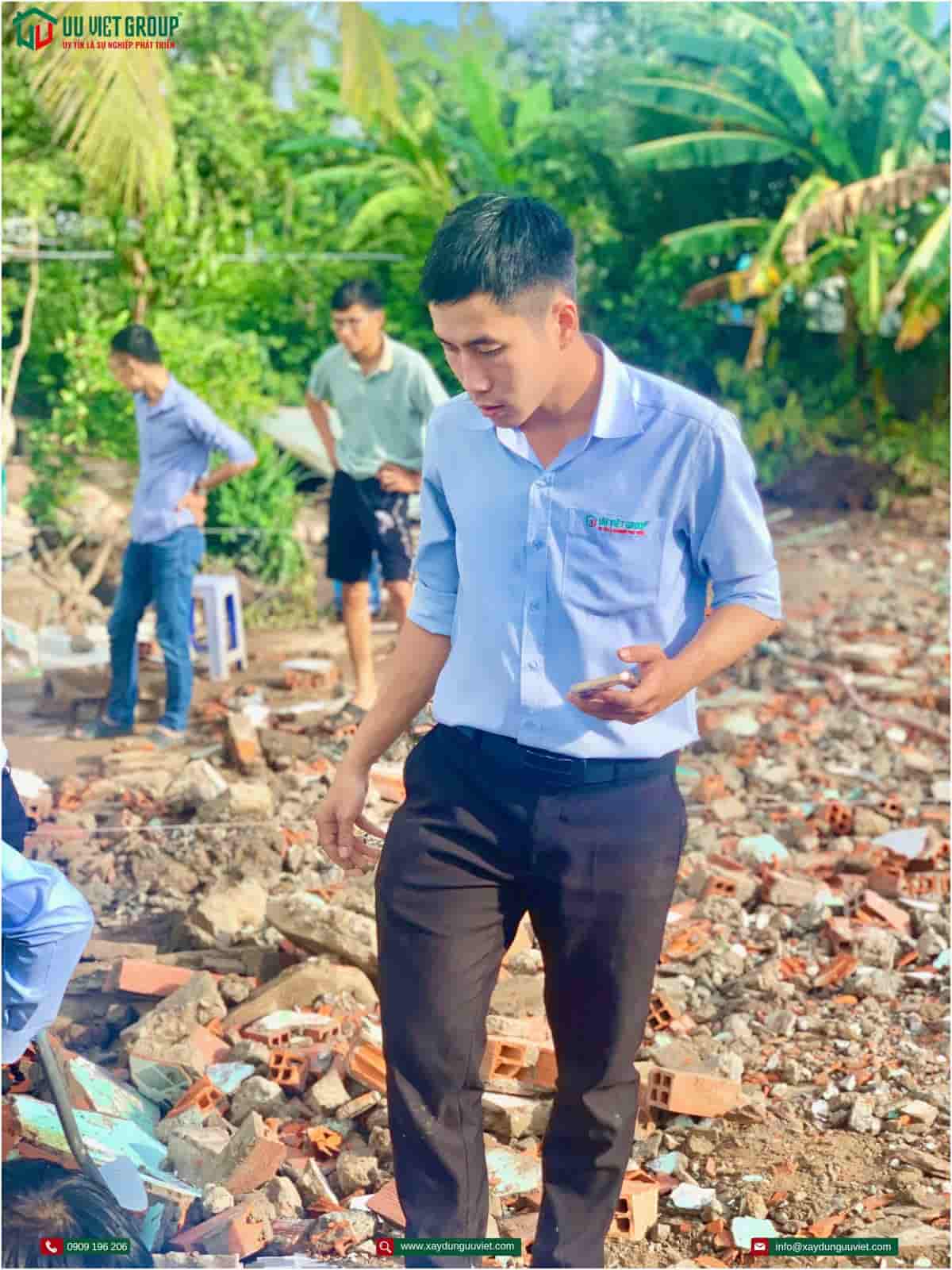 Khởi công nhà mới tại Tiền Giang