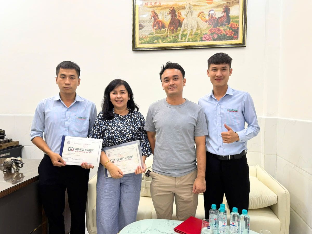 Ký hợp đồng xây nhà mới quận 3