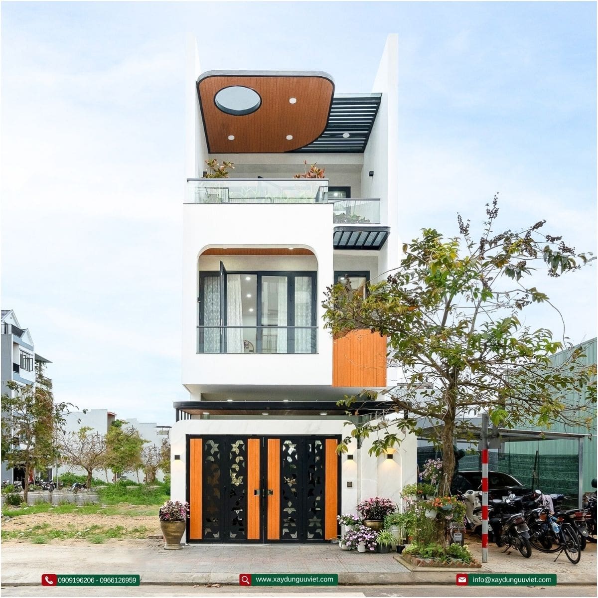 Hoàn thành bàn giao nhà phố