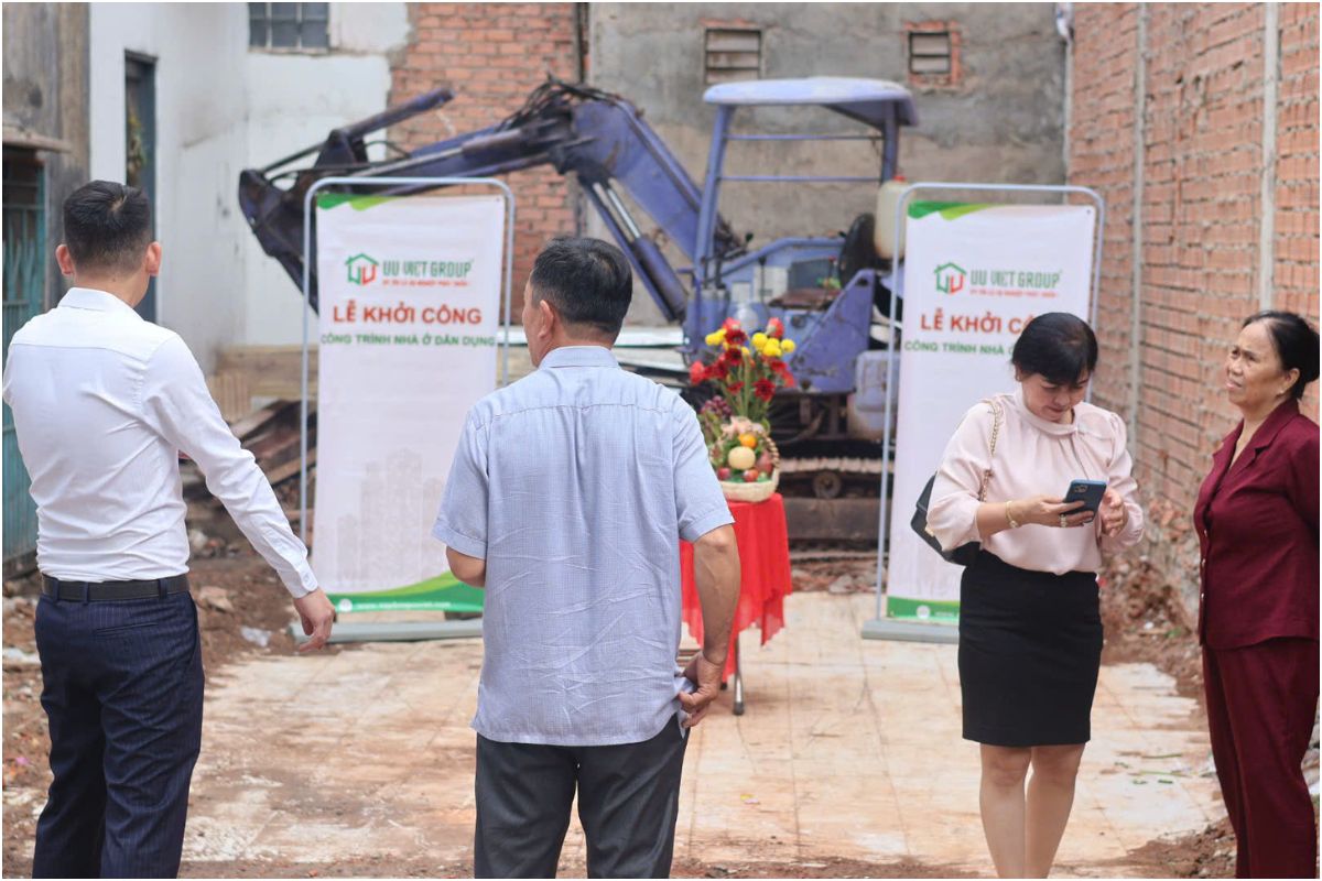 Khởi công nhà mới quận 3