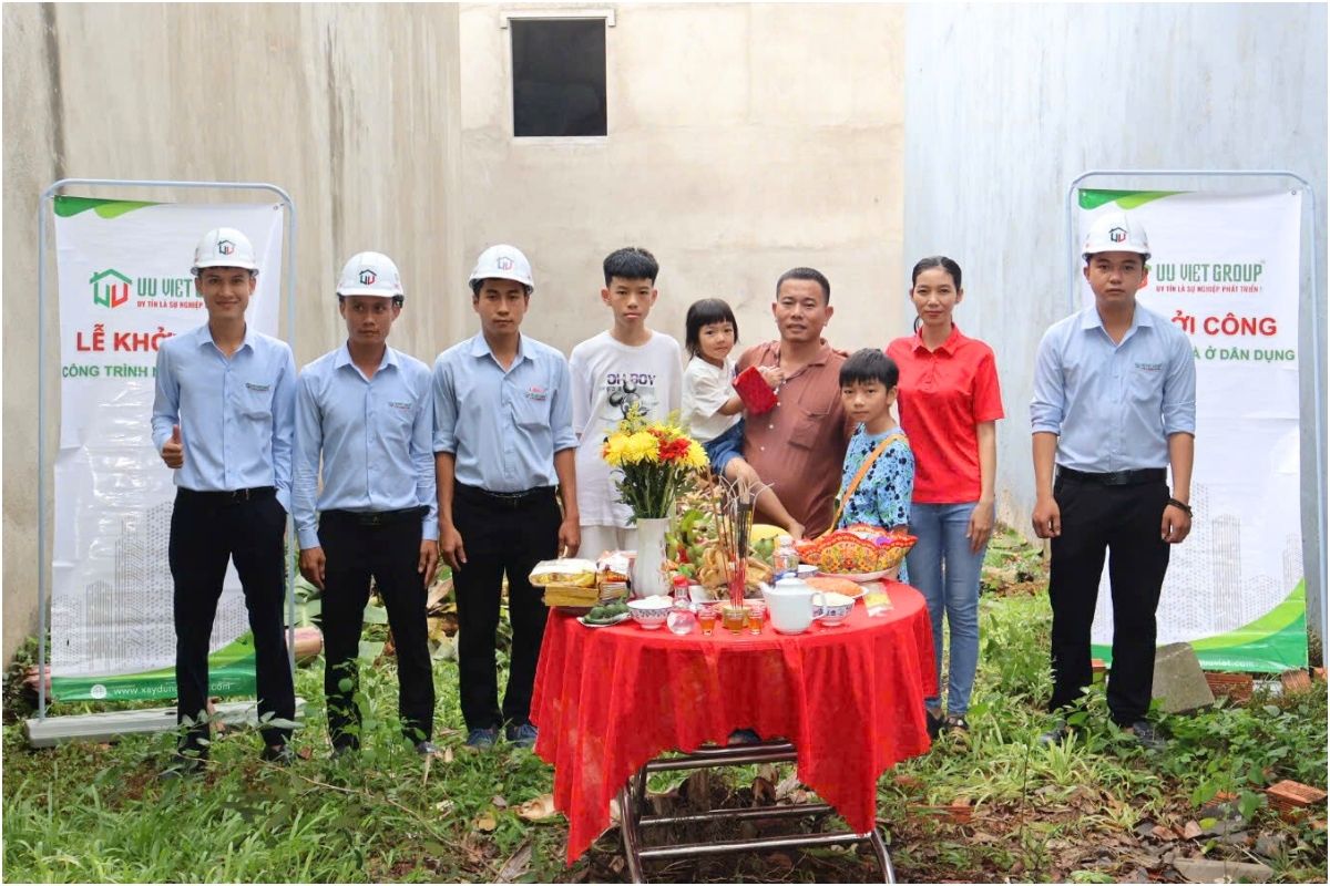 Khởi công nhà mới Bình Dương