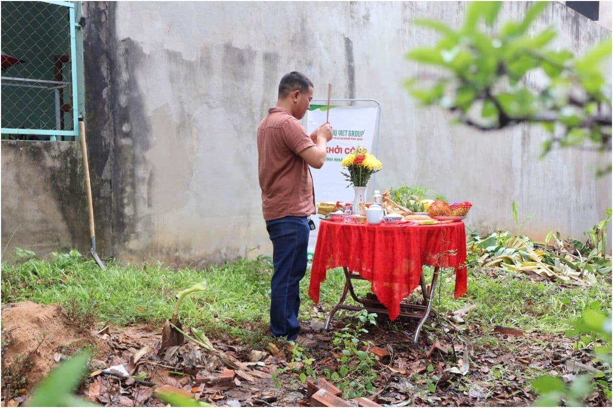 Khởi công nhà mới Bình Dương