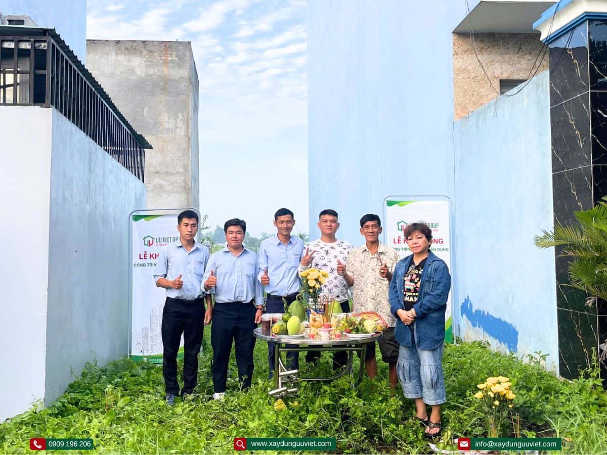 Khởi công nhà mới Long An