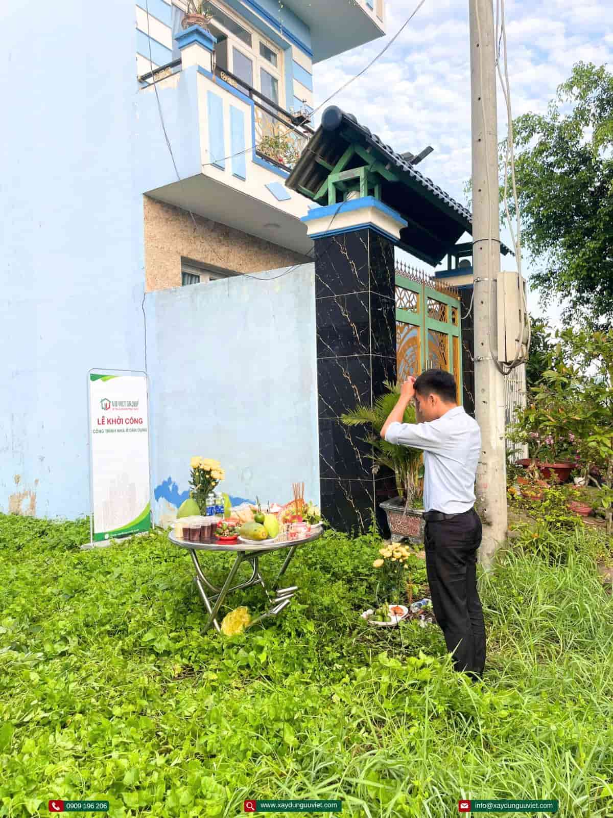 Khởi công nhà mới Long An