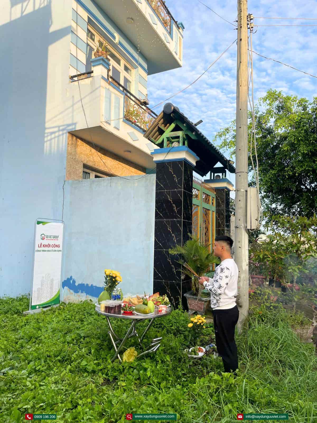 Khởi công nhà mới Long An