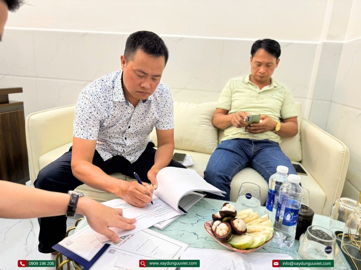 Ký hợp đồng mới quận 12