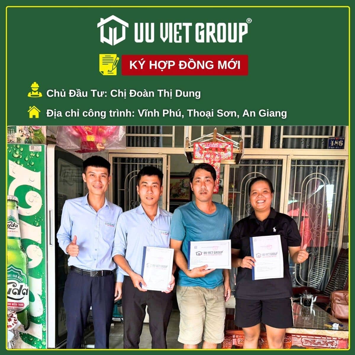 Ký hợp đồng tháng 6