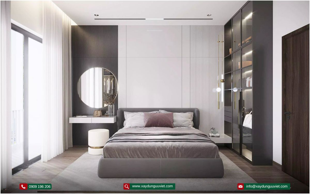 Nhà phố 1 trệt 3 lầu
