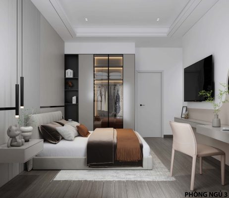 Nhà phố 1 trệt 2 lầu