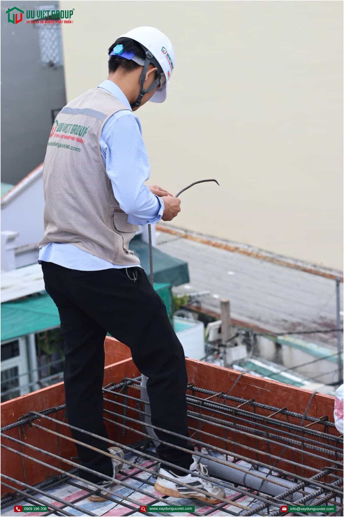 Tiến độ thi công nhà phố tại quận Bình Tân