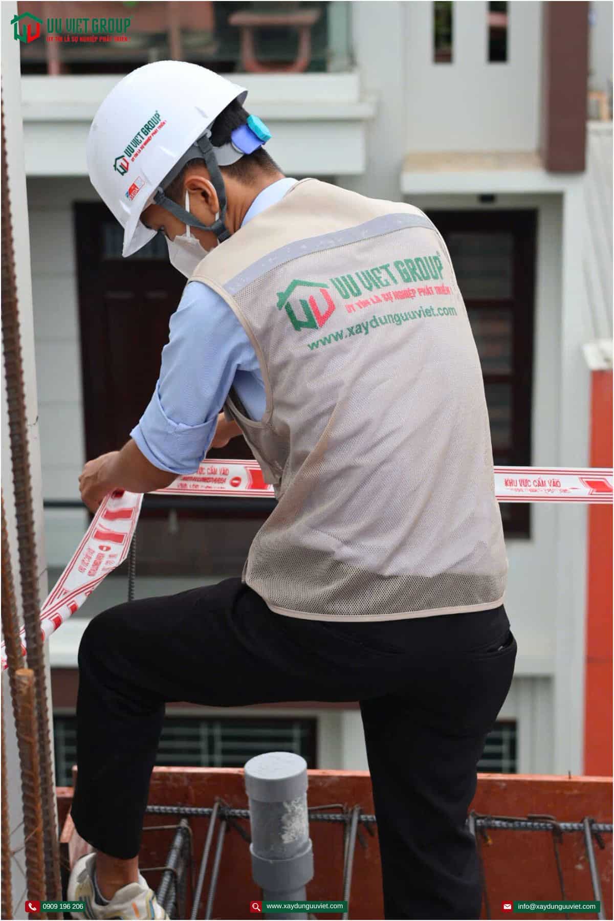 Tiến độ thi công nhà phố tại quận Bình Tân