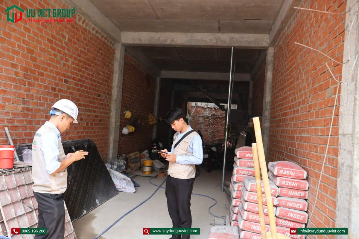 Tiến độ nhà phố quận Tân Phú