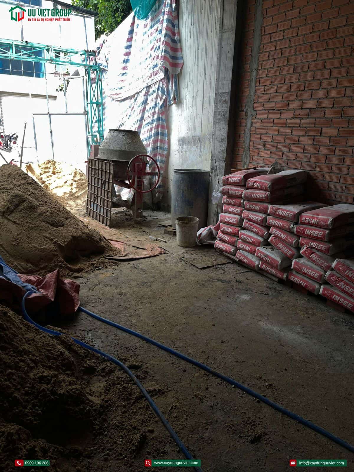 Tiến độ nhà phố quận Tân Phú