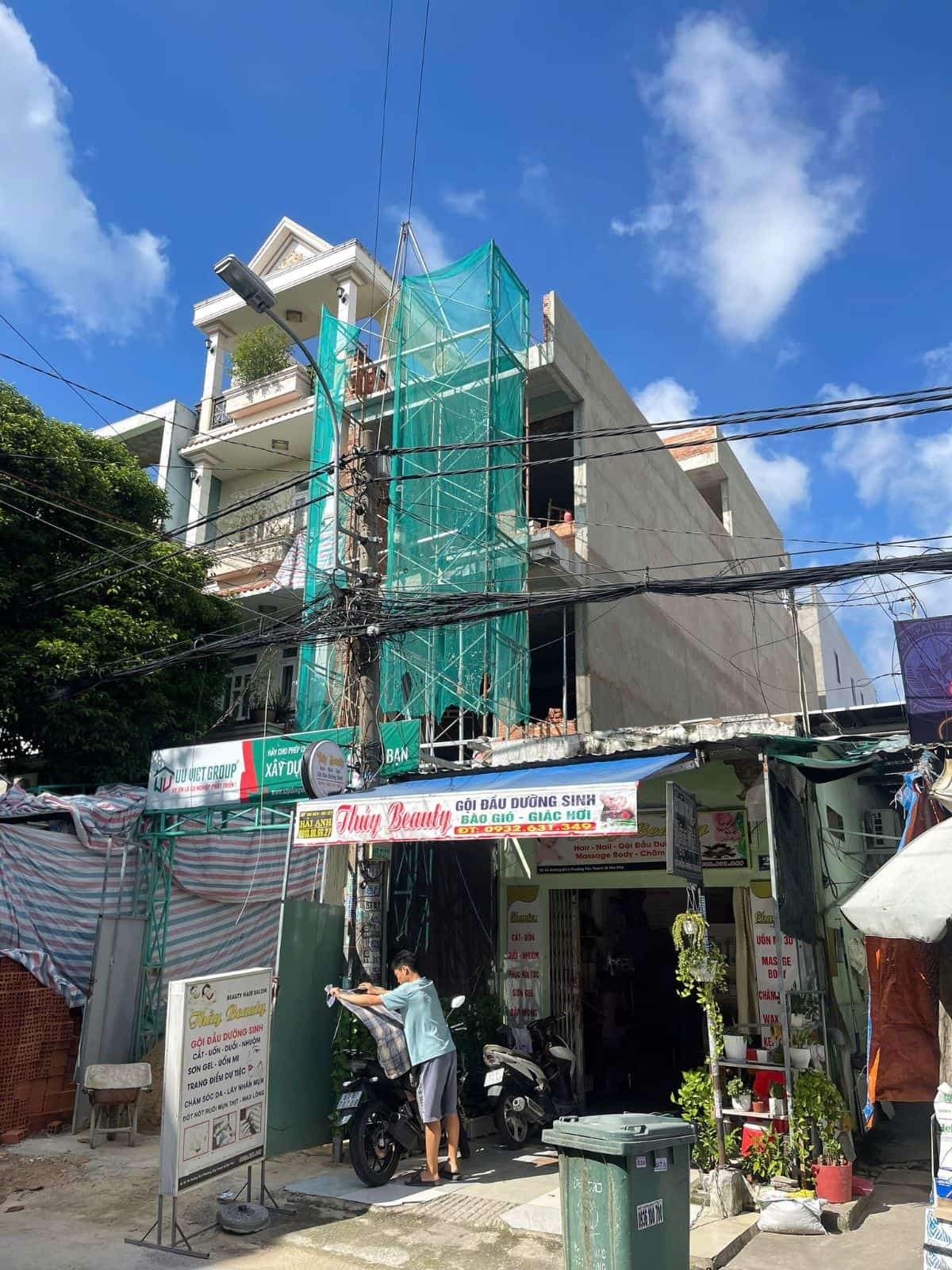 Tiến độ nhà phố quận Tân Phú