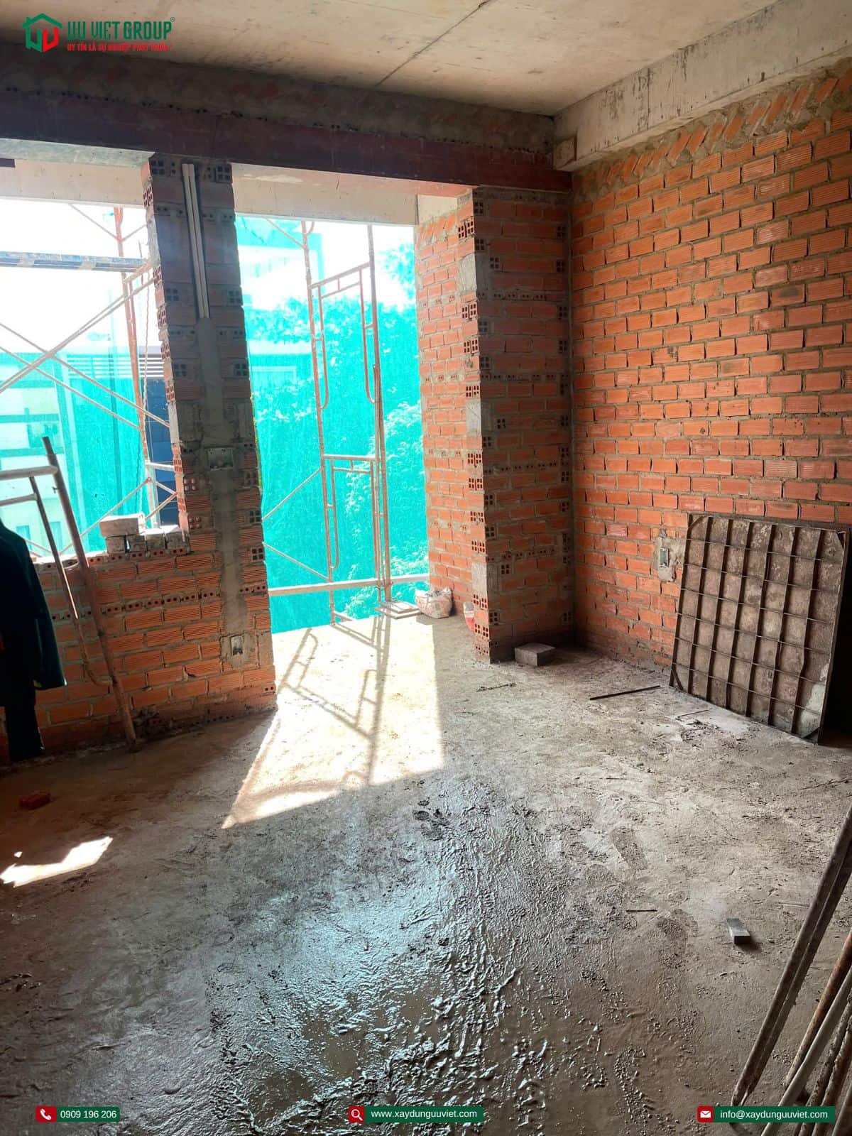 Tiến độ nhà phố quận Tân Phú