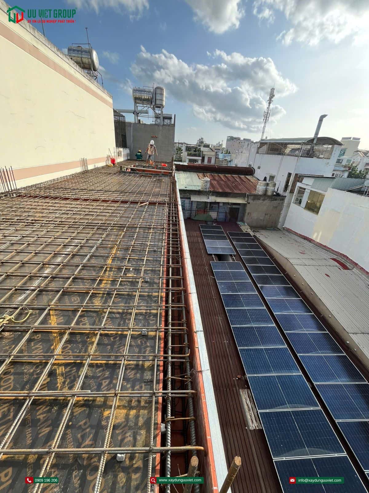 Tiến độ nhà phố quận Tân Phú