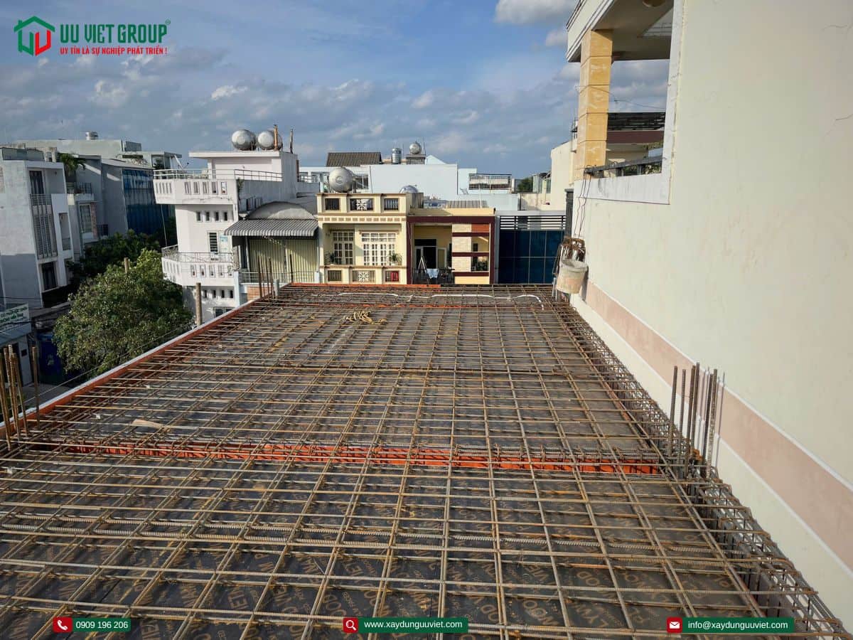 Tiến độ nhà phố quận Tân Phú