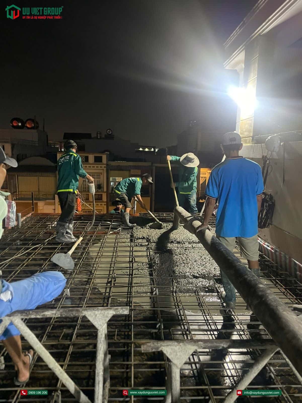 Tiến độ nhà phố quận Tân Phú