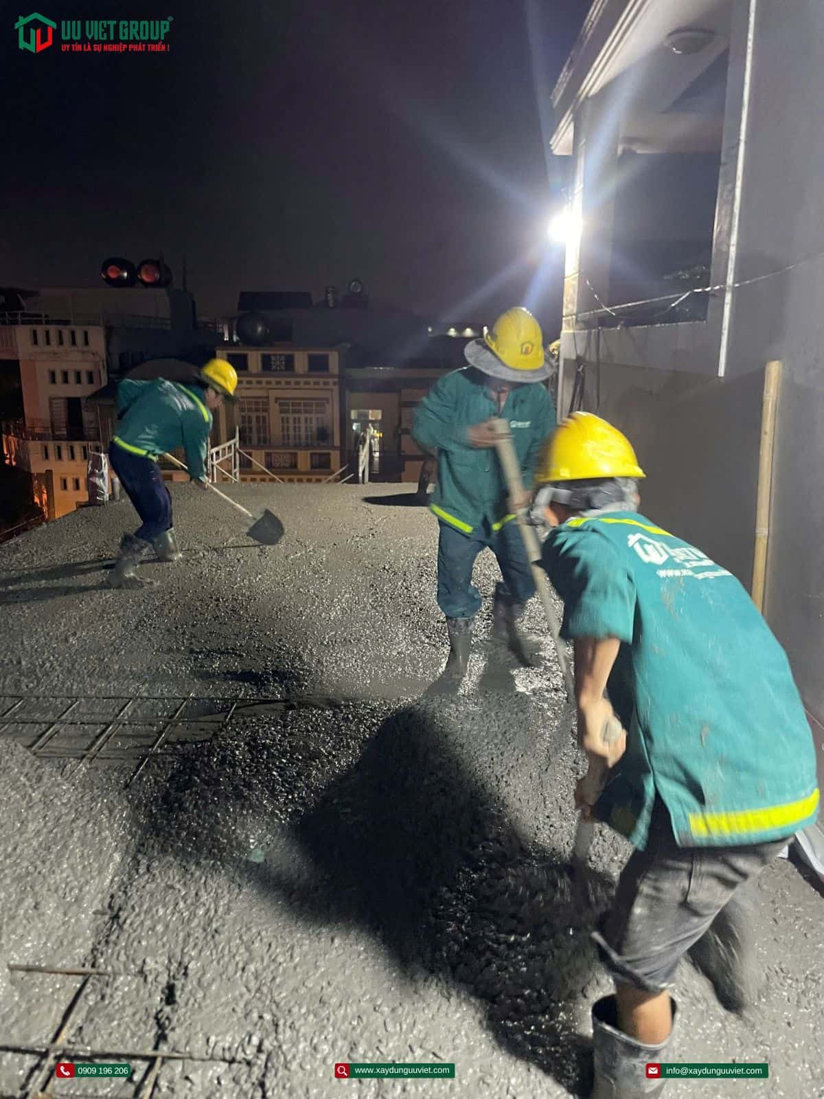 Tiến độ nhà phố quận Tân Phú