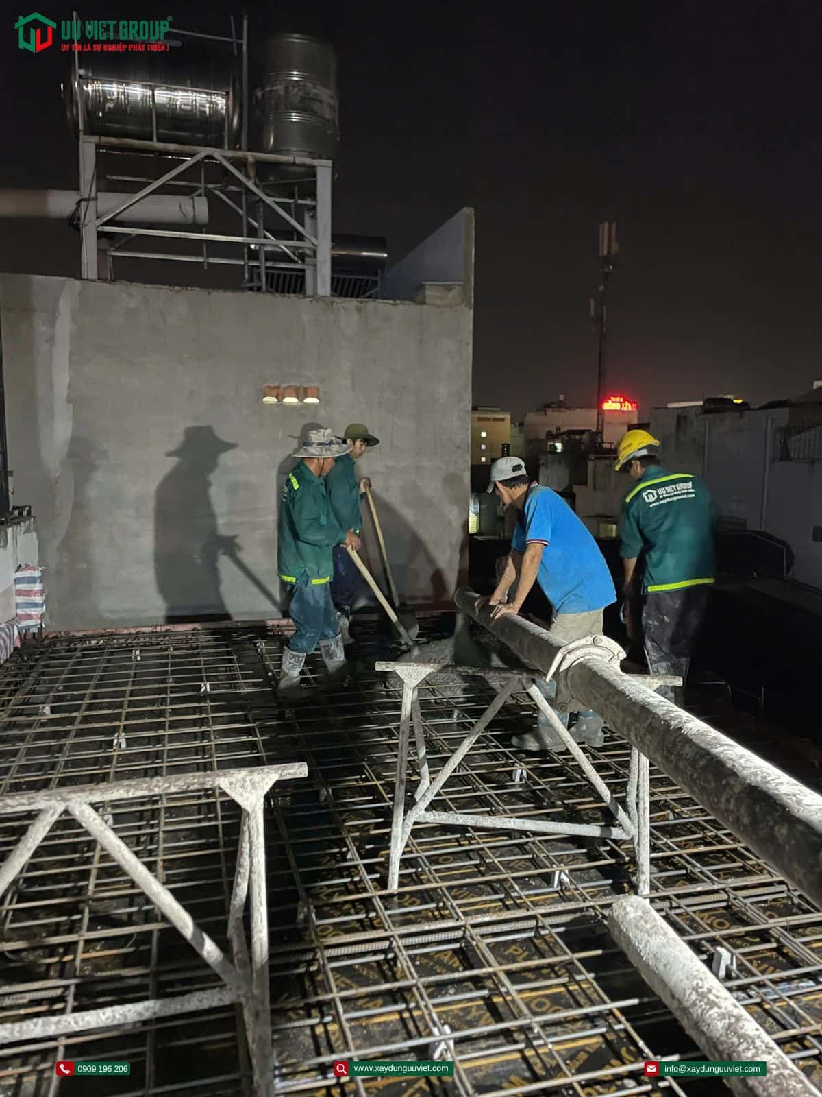 Tiến độ nhà phố quận Tân Phú