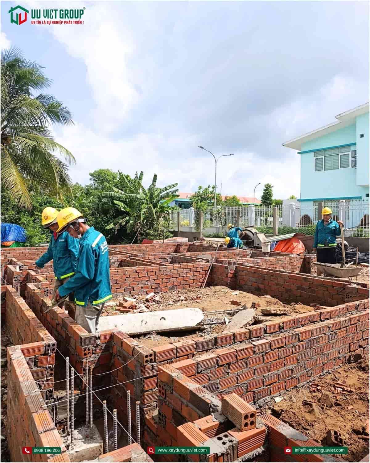 Tiến độ thi công tại Tiền Giang