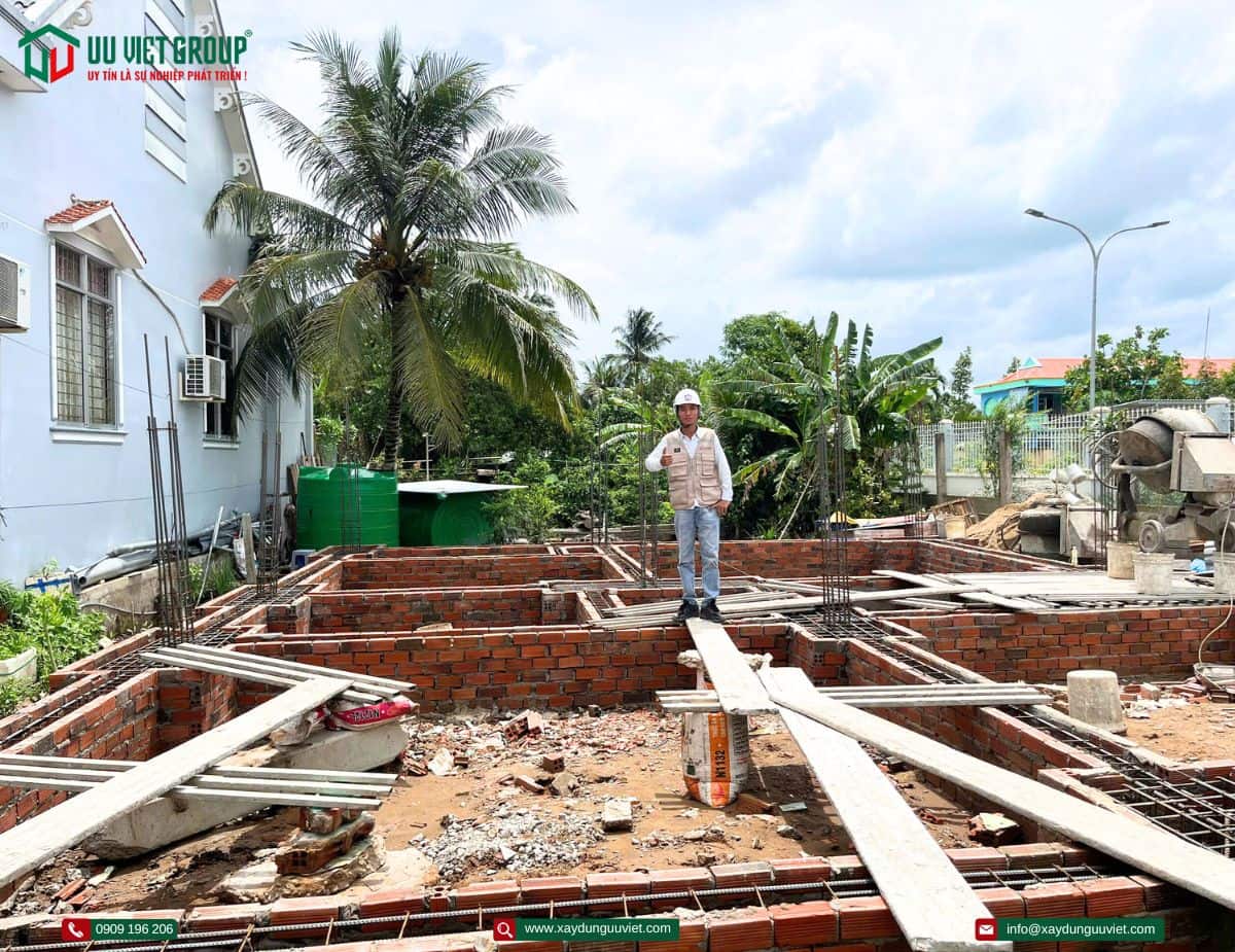Tiến độ thi công tại Tiền Giang