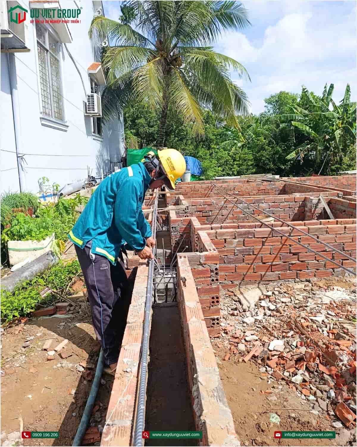Tiến độ thi công tại Tiền Giang