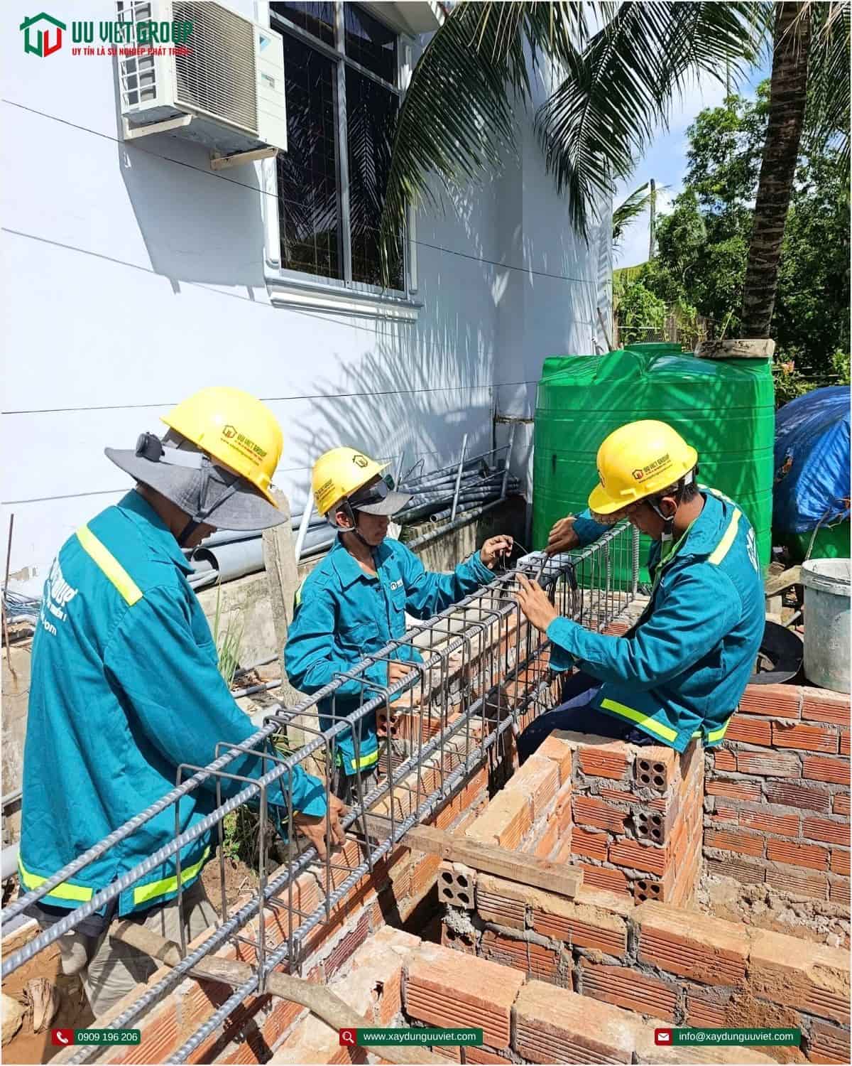 Tiến độ thi công tại Tiền Giang