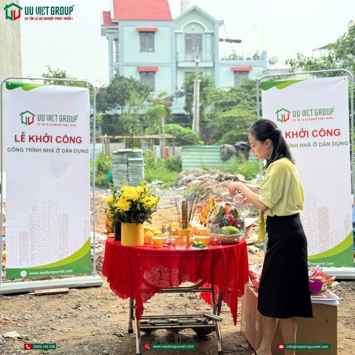 Khởi công nhà mới Bình Dương
