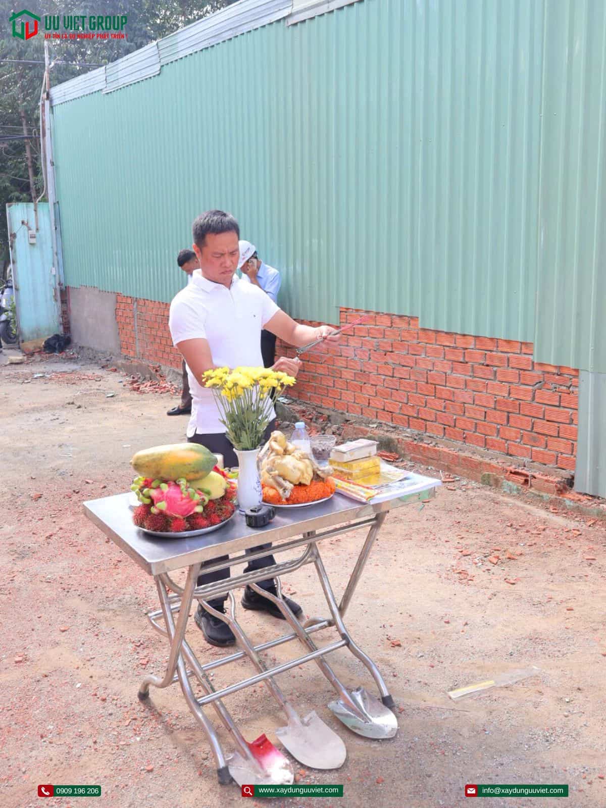 khởi công nhà phố quận 12