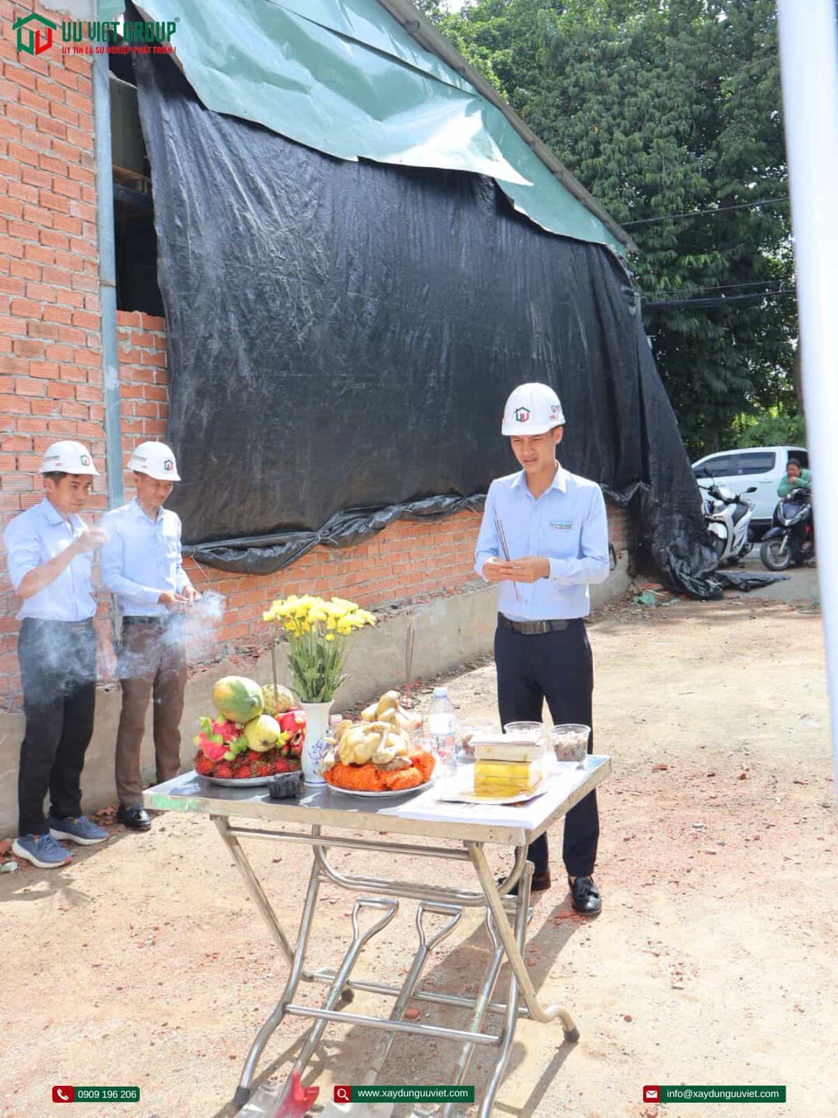 khởi công nhà phố quận 12