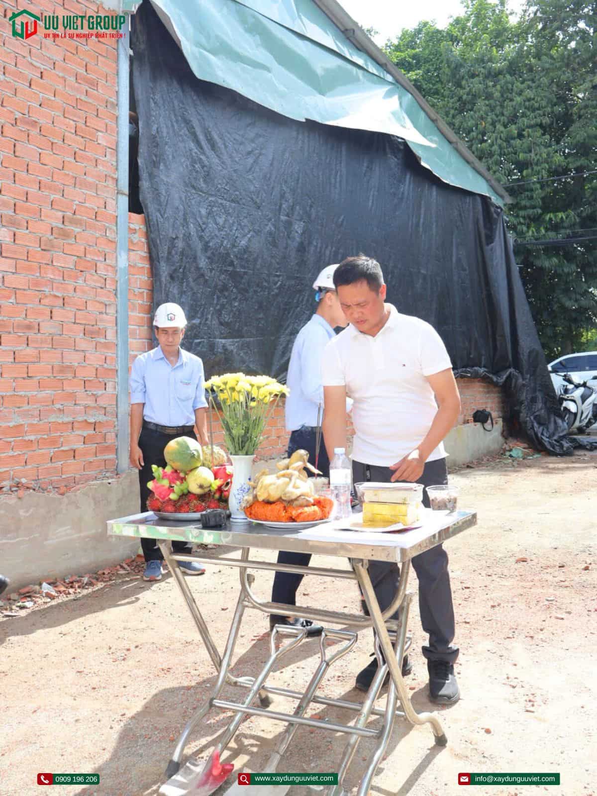 khởi công nhà phố quận 12