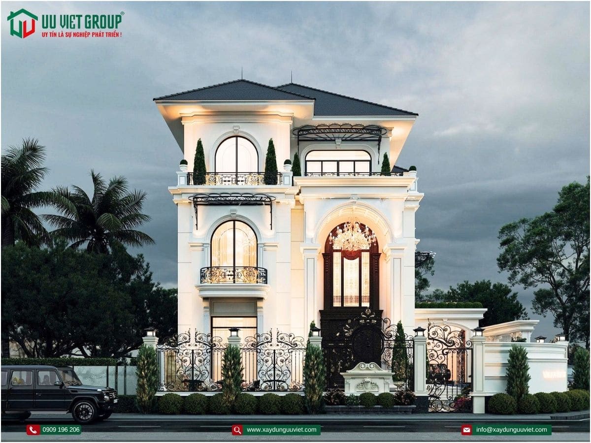  mẫu nhà biệt thự mái nhật