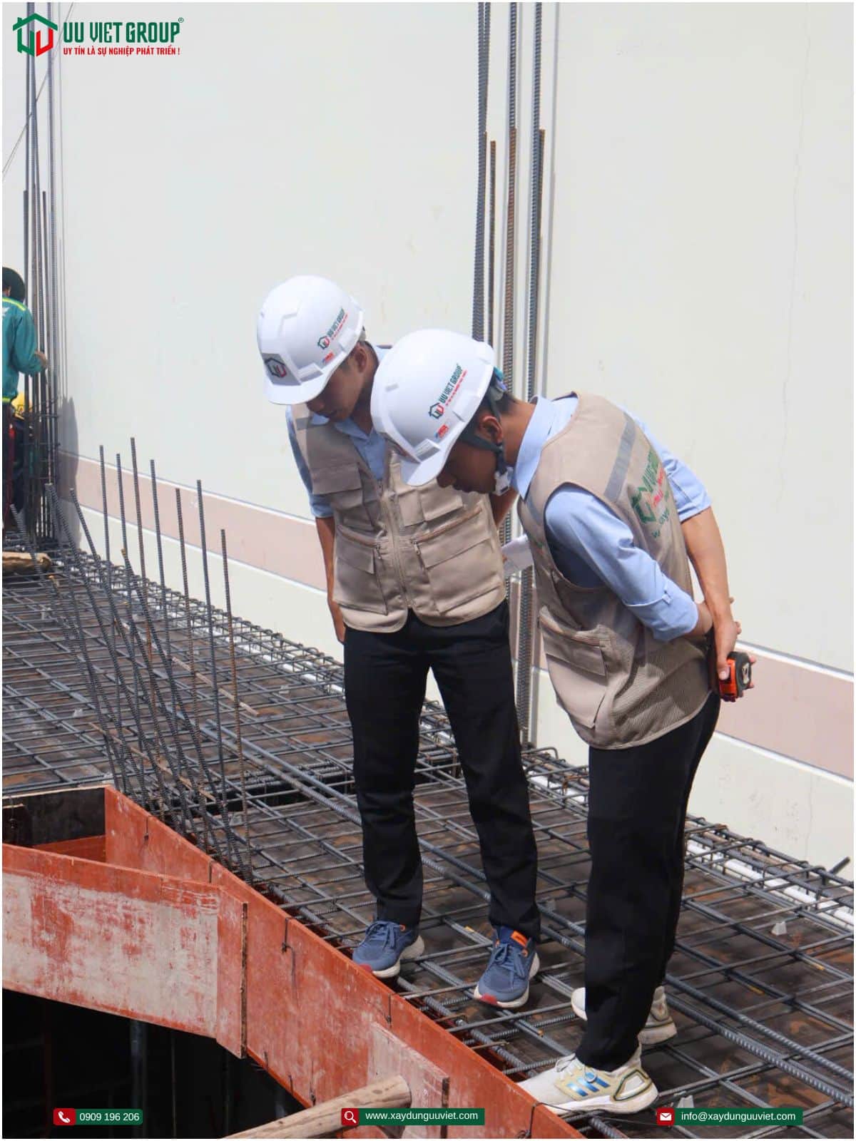 Tiến độ nghiệm thu cốt pha thép sàn