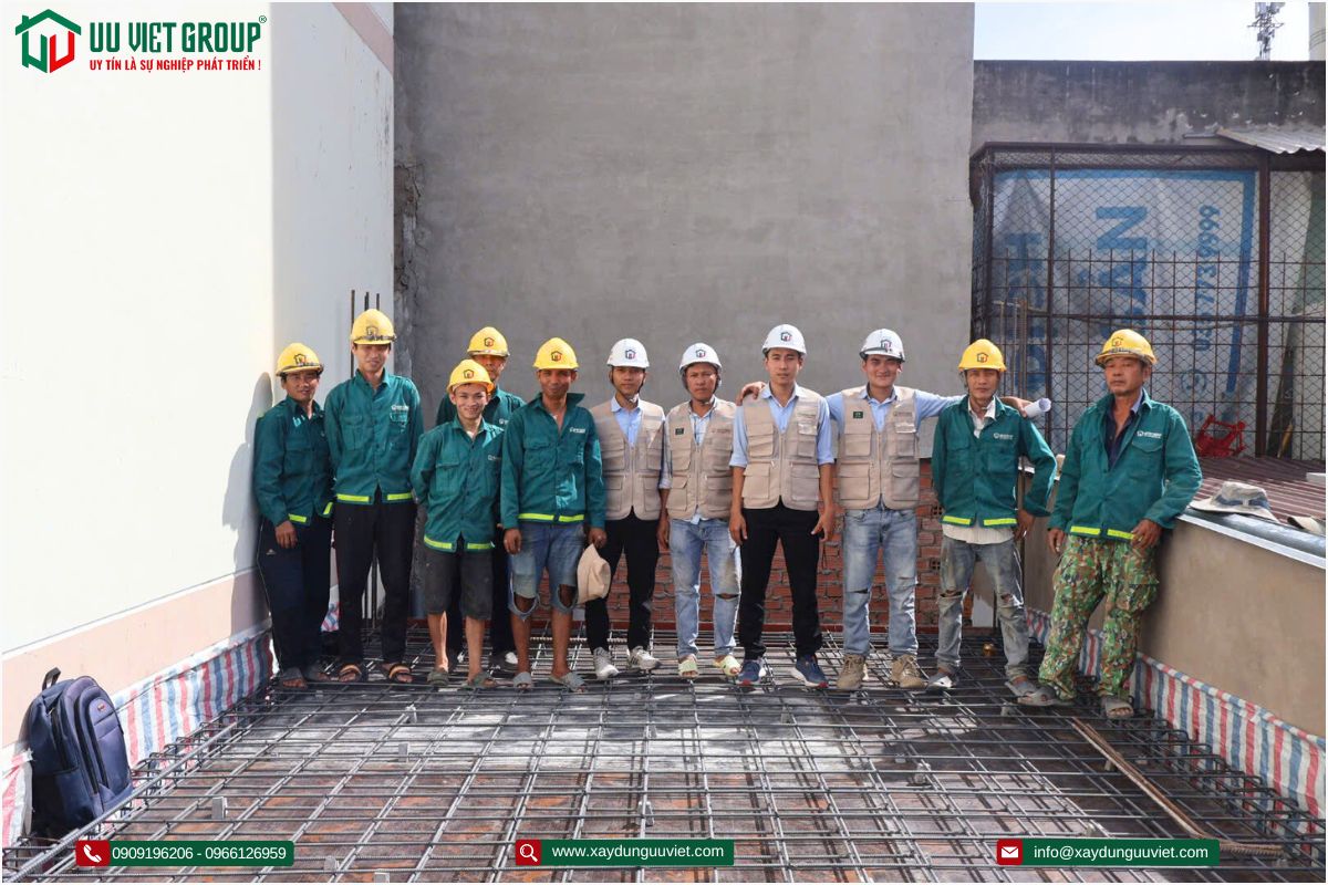 Tiến độ nghiệm thu cốt pha thép sàn
