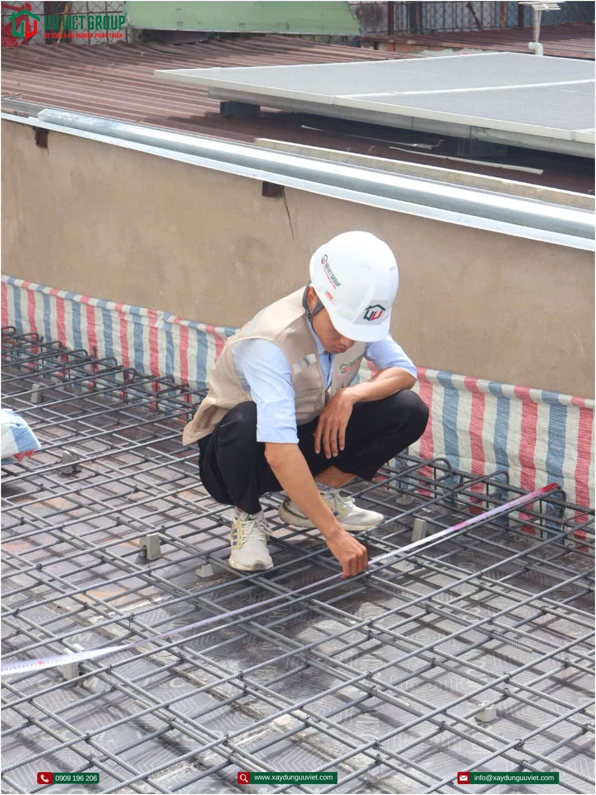 Tiến độ nghiệm thu cốt pha thép sàn
