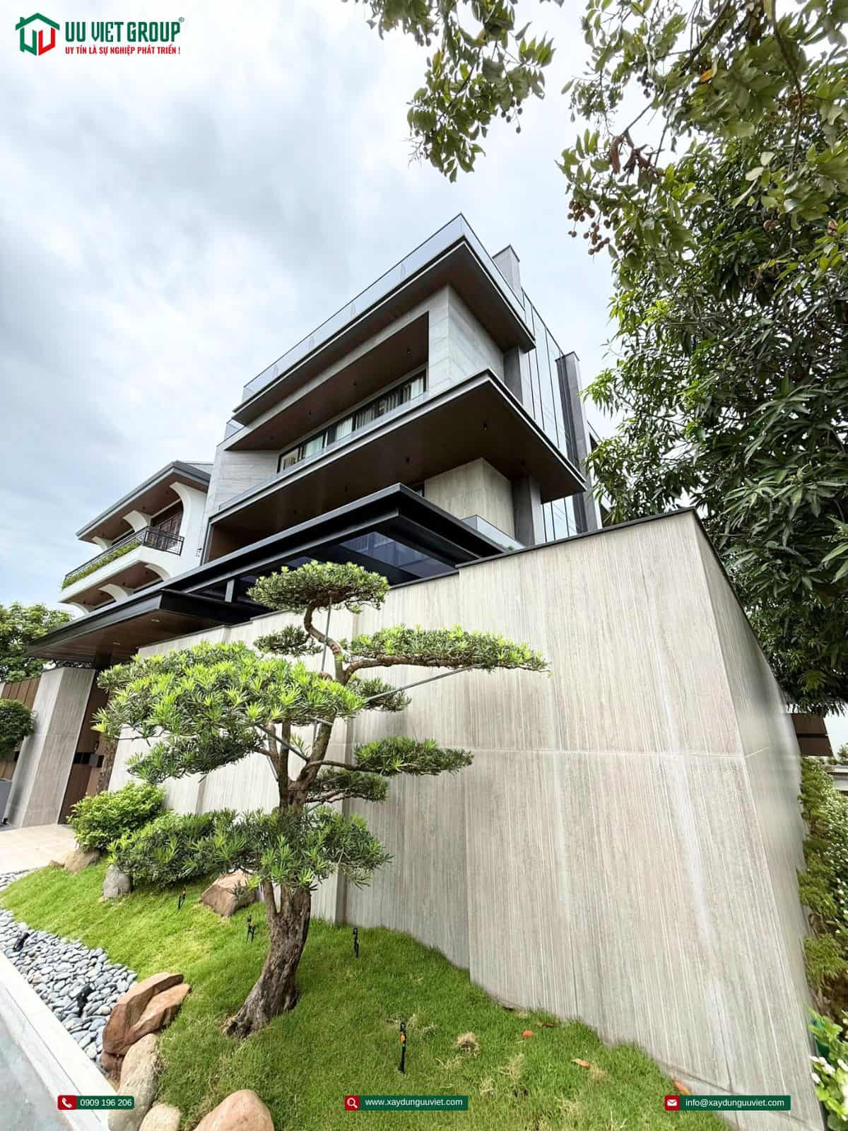 Hoàn thành vila 1 trệt 3 lầu
