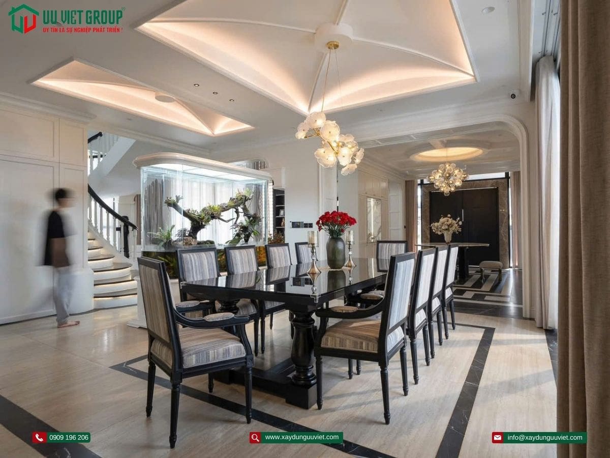 vila 3 tầng hiện đại