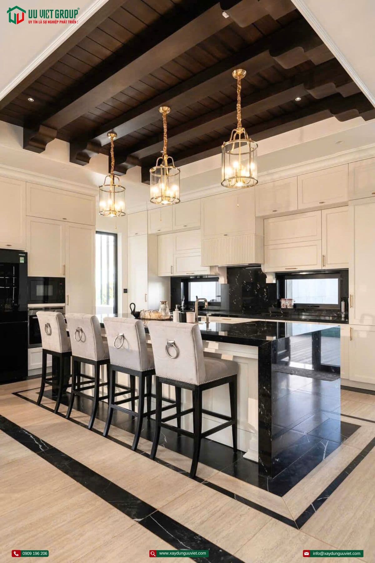 vila 3 tầng hiện đại