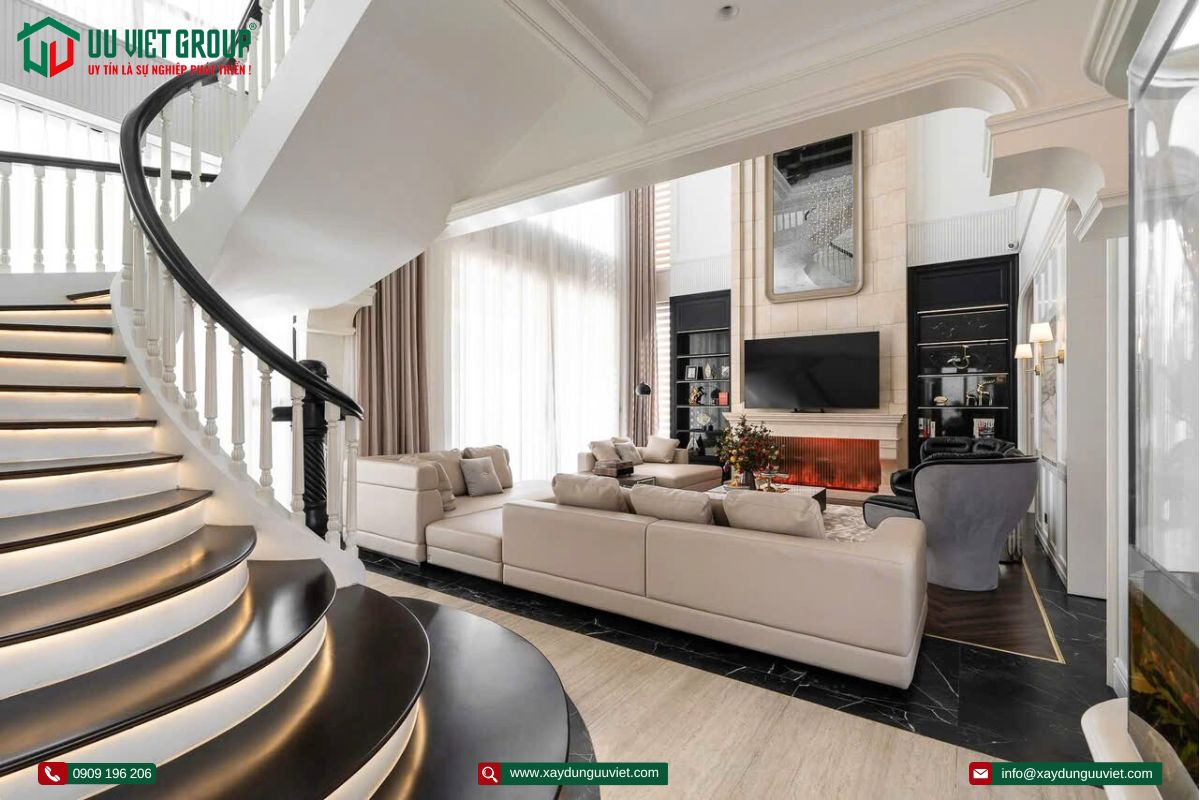 vila 3 tầng hiện đại