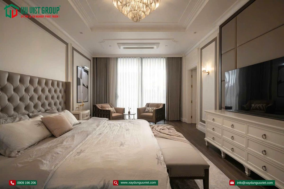 vila 3 tầng hiện đại