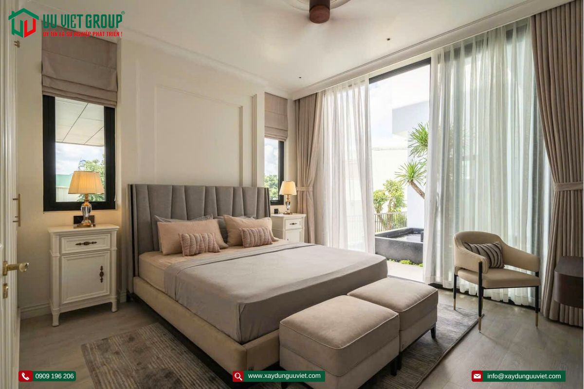 vila 3 tầng hiện đại