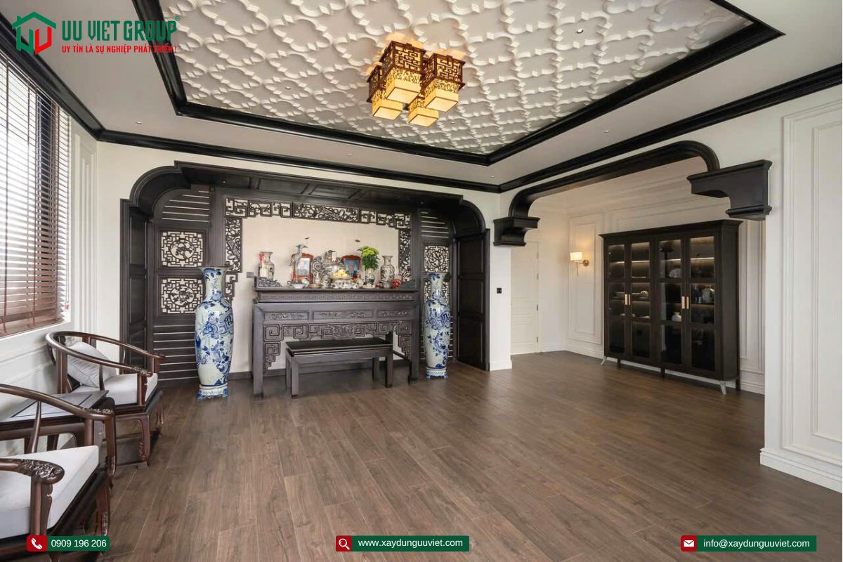 vila 3 tầng hiện đại