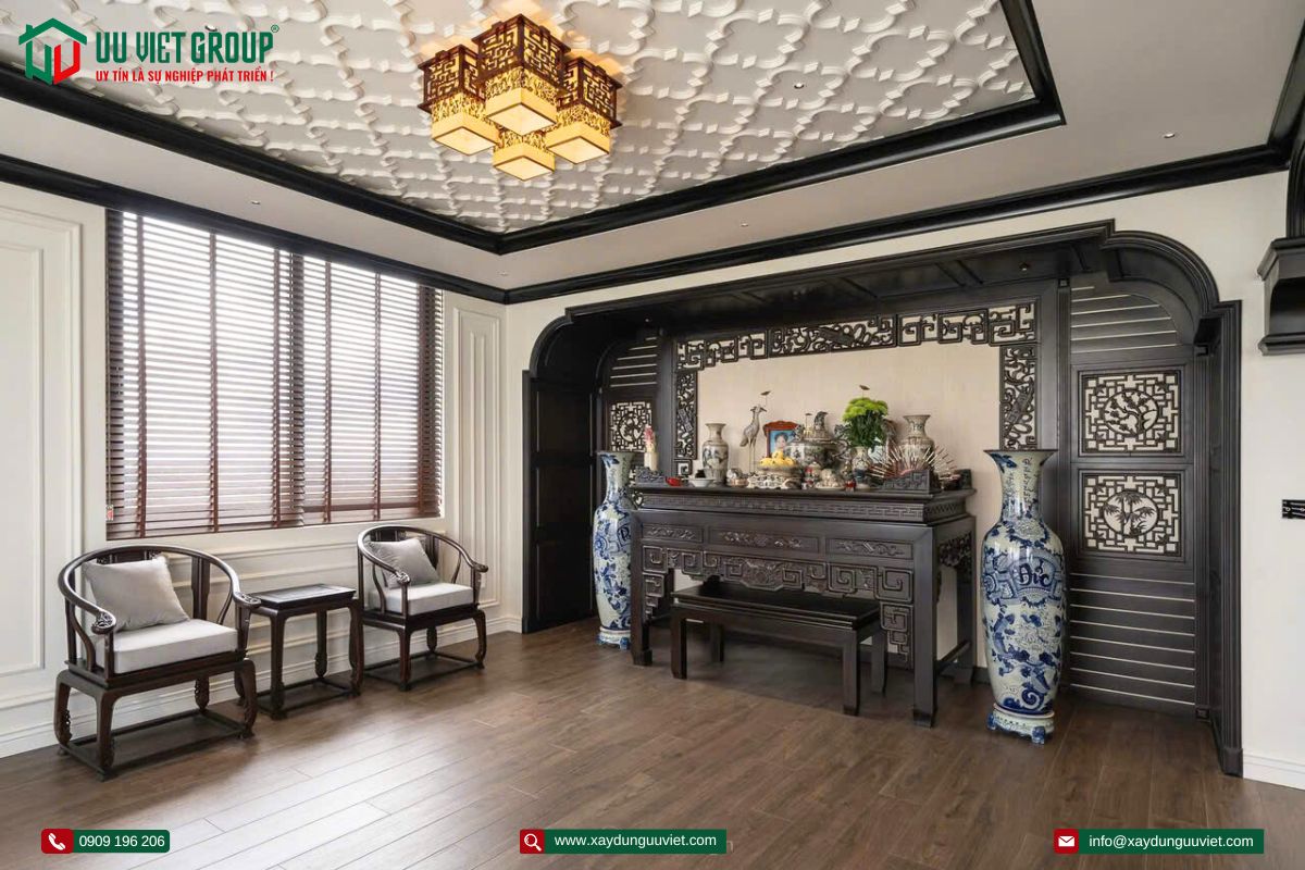 vila 3 tầng hiện đại