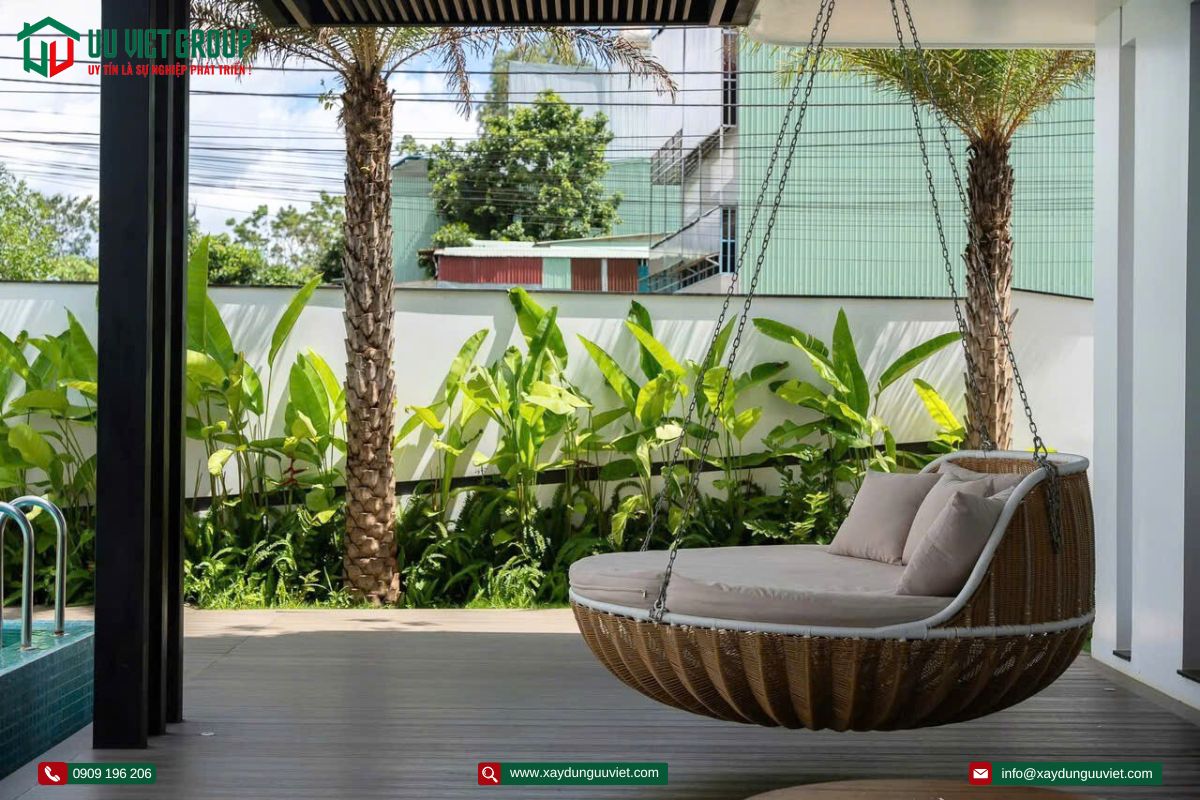vila 3 tầng hiện đại