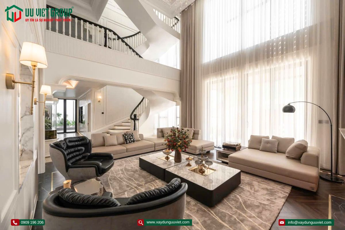 vila 3 tầng hiện đại