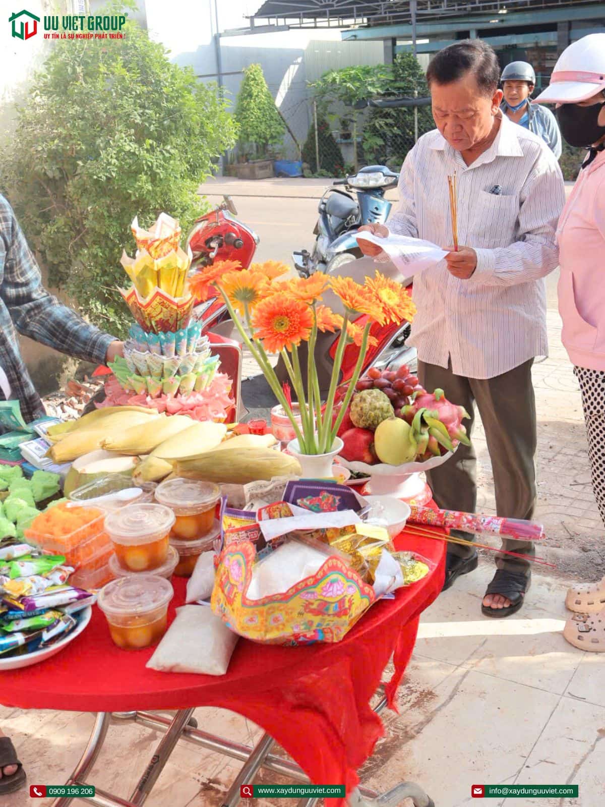 Khởi công nhà phố tại Hóc Môn